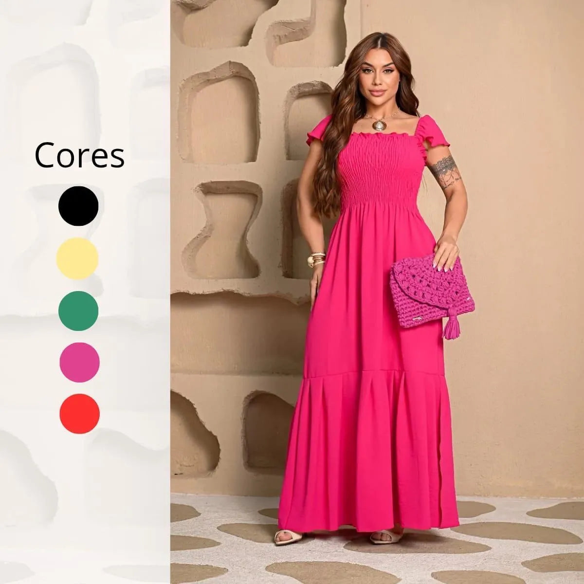 Vestido Longo Camille