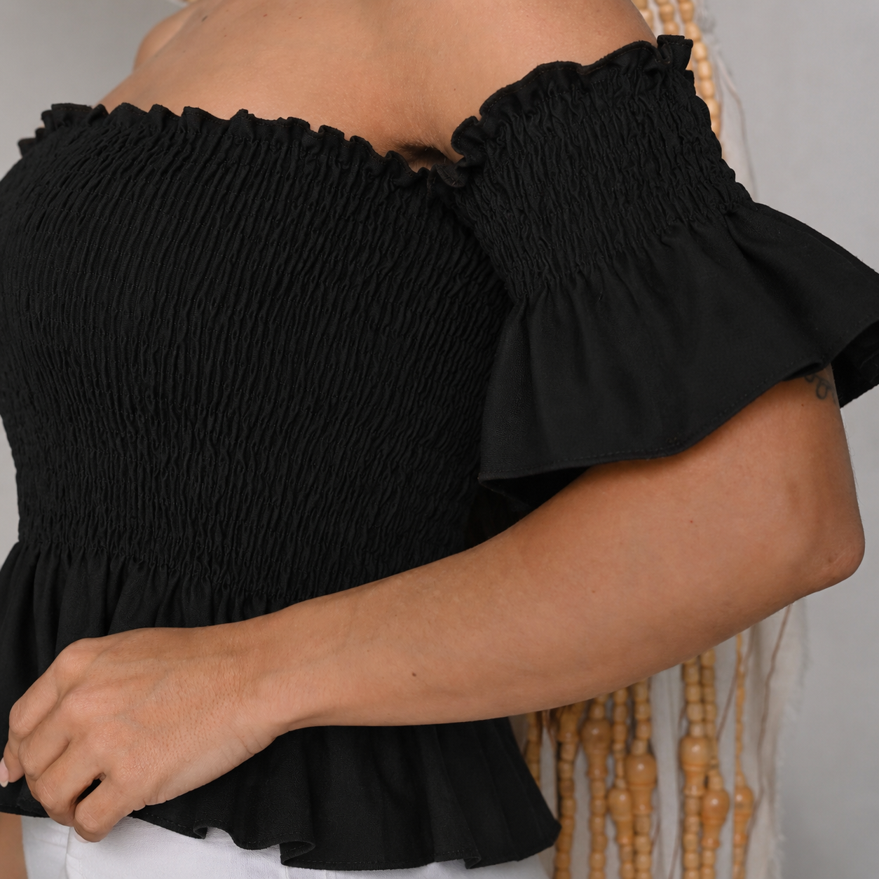 Cropped Laise - Com manga / Liso