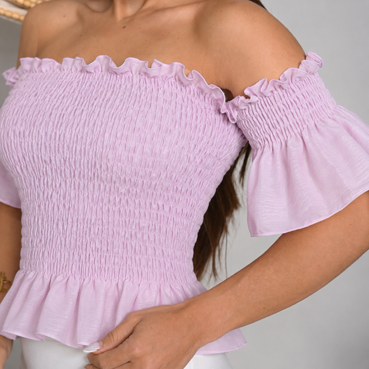 Cropped Laise - Com manga / Liso