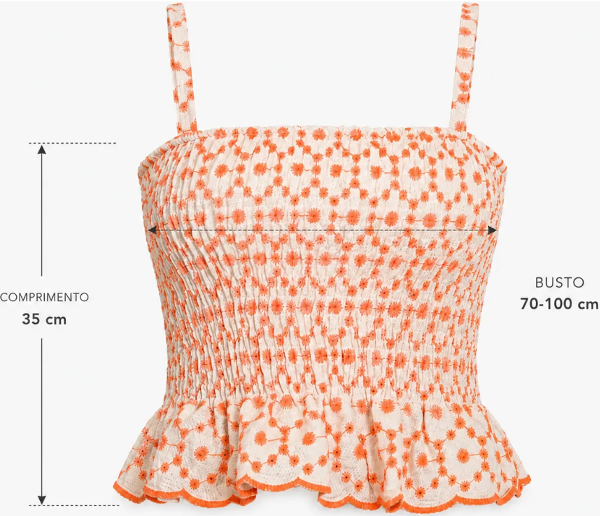 Cropped Laise - Alça - Rosa