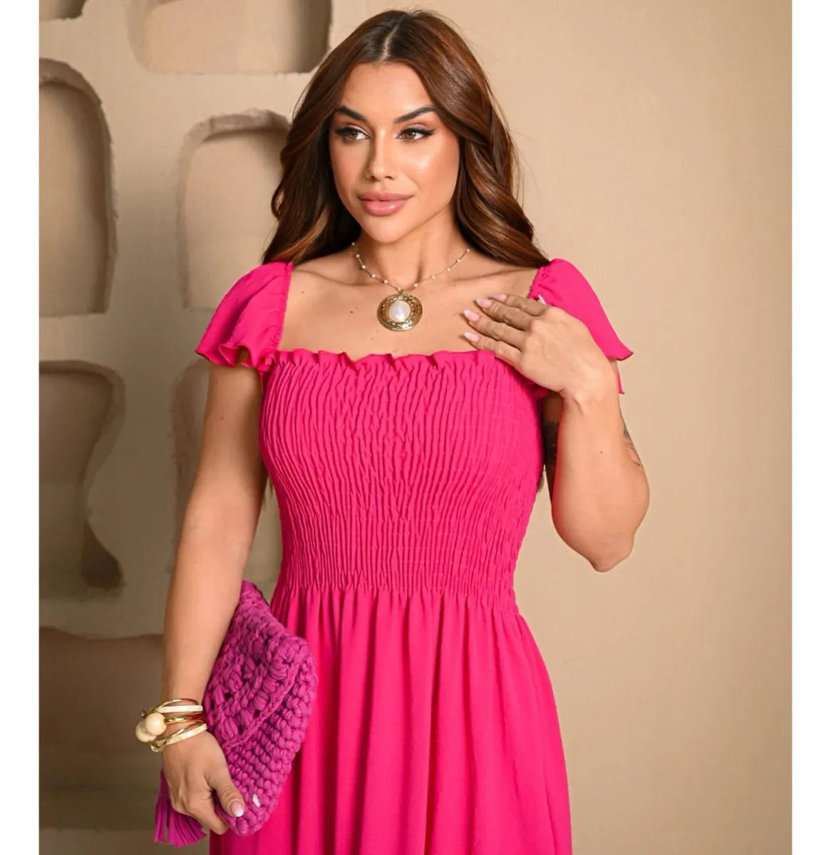 Combo 2 Vestidos Longos Camille - Ama/Ro