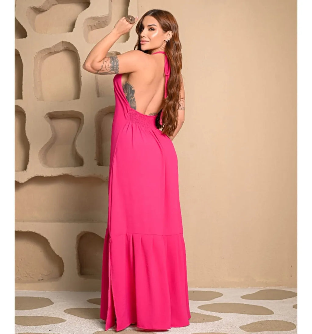 Combo 3 Vestidos Anne - Ama/Ro/Pre