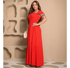 Combo 2 Vestidos Longos Camille - Ama/Verm